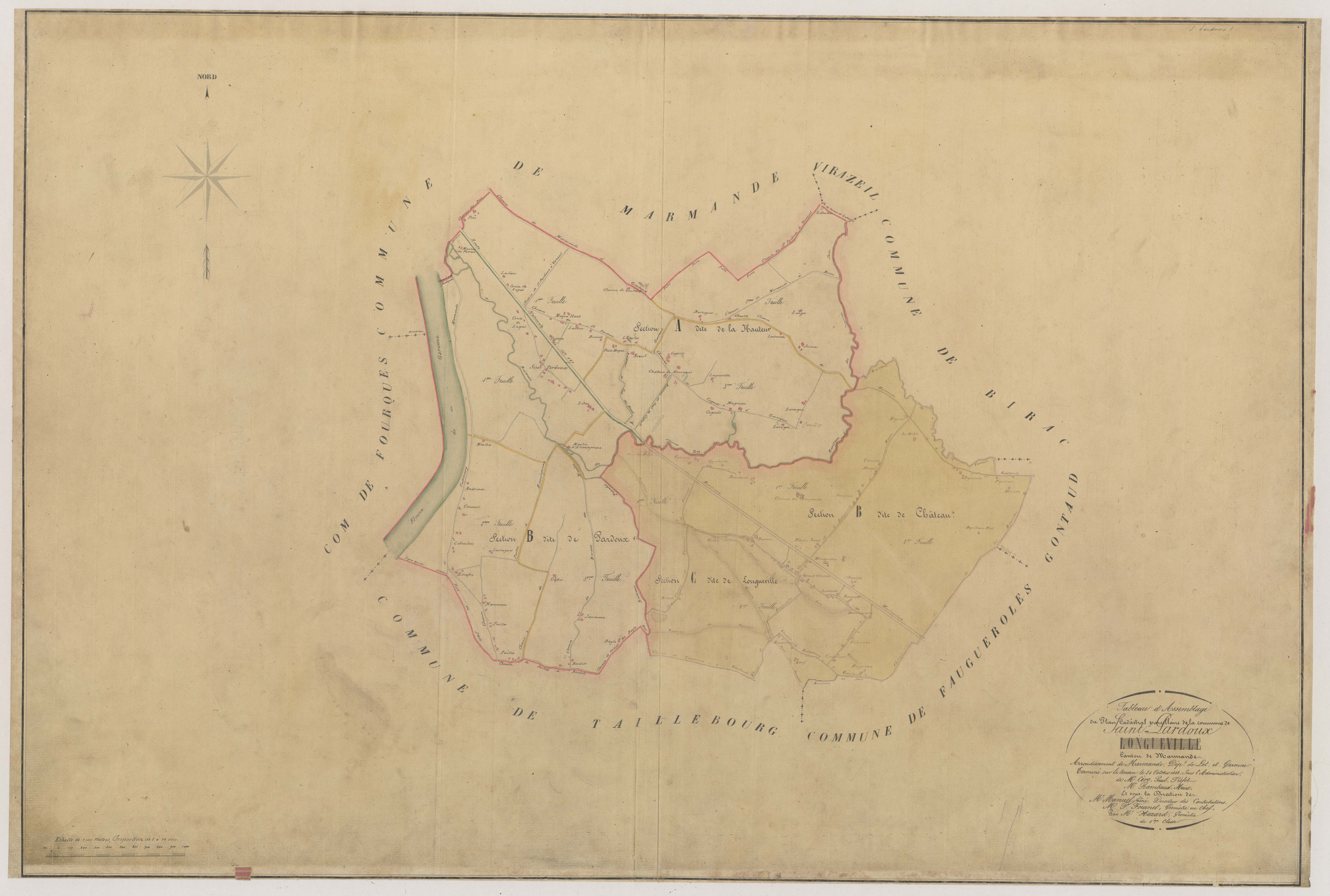 Plan napoléonien-TA, Saint-Pardoux-du-Breuil