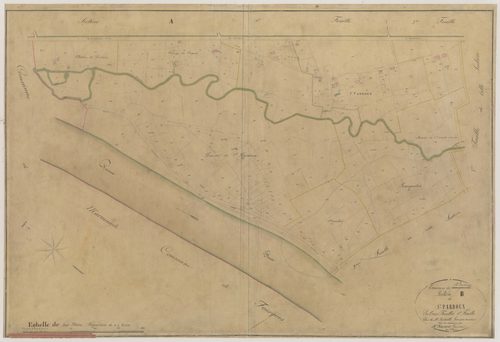 Plan napoléonien-B1 Saint-Pardoux, Saint-Pardoux-du-Breuil