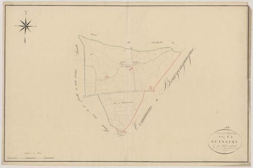 Plan napoléonien, atlas-C1 Guinguet, Saint-Pardoux-Isaac