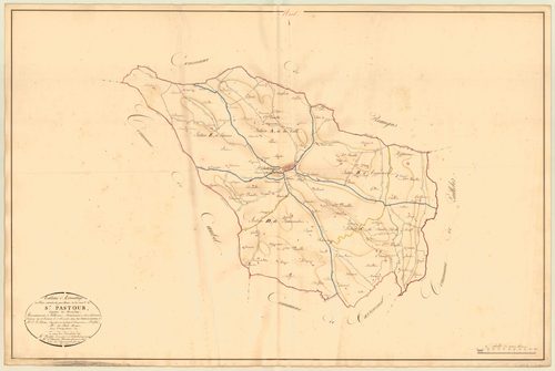 Plan napoléonien, atlas-TA, Saint-Pastour