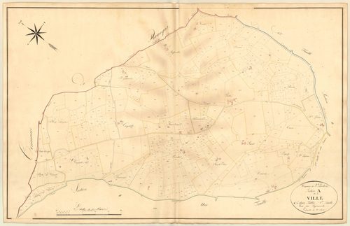 Plan napoléonien, atlas-A1 La Ville, Saint-Pastour