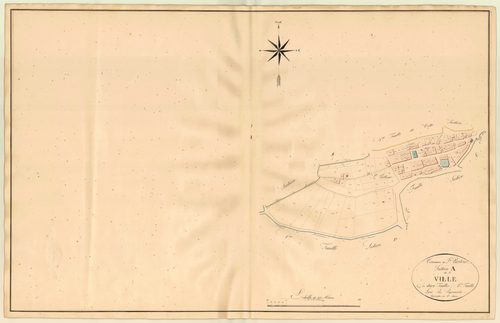 Plan napoléonien, atlas-A2 La Ville, Saint-Pastour
