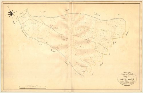 Plan napoléonien, atlas-C1 Saint-Roch, Saint-Pastour