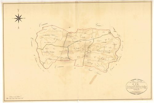 Plan napoléonien, atlas-TA, Saint-Pé-Saint-Simon