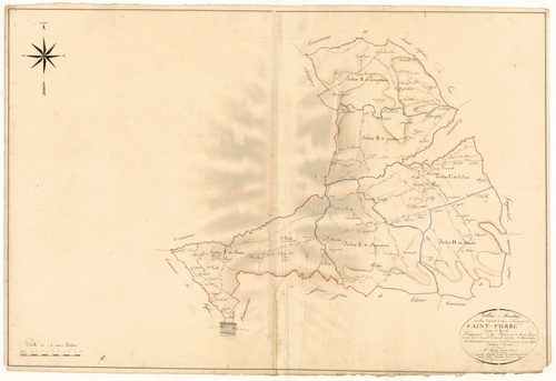 Plan napoléonien, atlas-TA, Saint-Pierre-de-Clairac