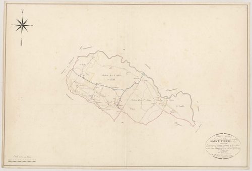 Plan napoléonien, atlas-TA, Saint-Pierre-sur-Dropt