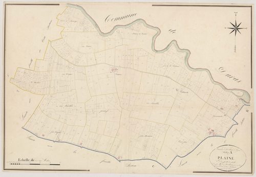 Plan napoléonien, atlas-A2 La Plaine, Saint-Pierre-sur-Dropt