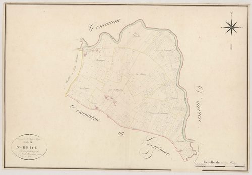 Plan napoléonien, atlas-B2 Saint-Brice, Saint-Pierre-sur-Dropt