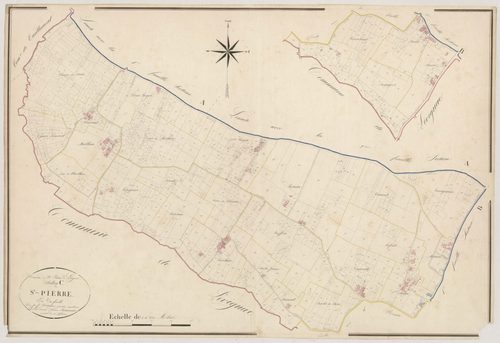 Plan napoléonien, atlas-C Saint-Pierre, Saint-Pierre-sur-Dropt