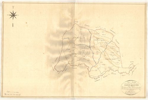 Plan napoléonien, atlas-TA, Saint-Quentin-du-Dropt