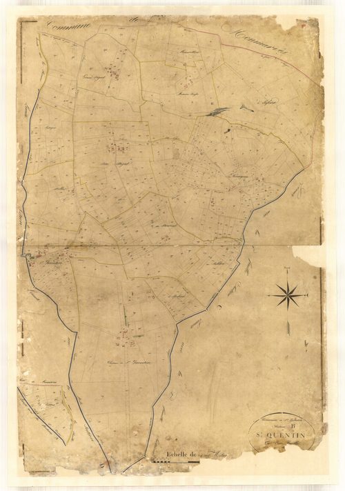 Plan napoléonien-B Saint-Quentin, Saint-Quentin-du-Dropt