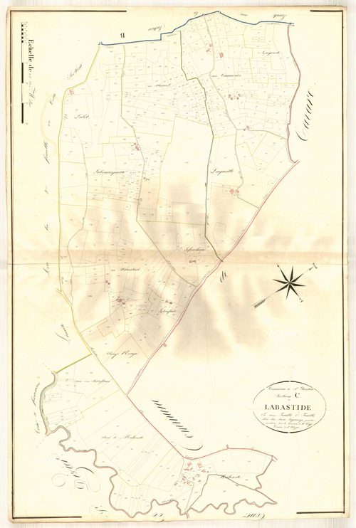 Plan napoléonien, atlas-C1 Labastide, Saint-Quentin-du-Dropt