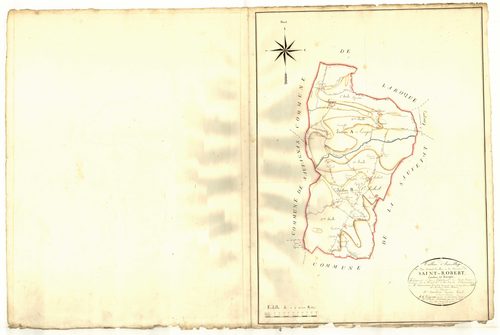 Plan napoléonien, atlas-TA, Saint-Robert