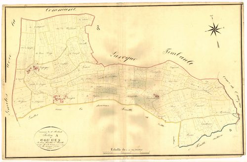 Plan napoléonien, atlas-A1 Gouges, Saint-Robert