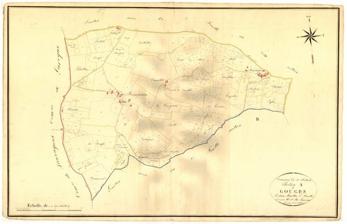 Plan napoléonien, atlas-A2 Gouges, Saint-Robert