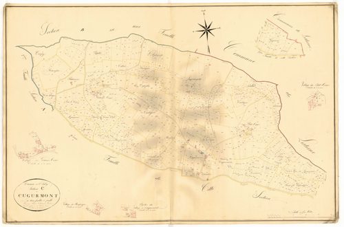 Plan napoléonien, atlas-C1 Cugurmont, Saint-Salvy