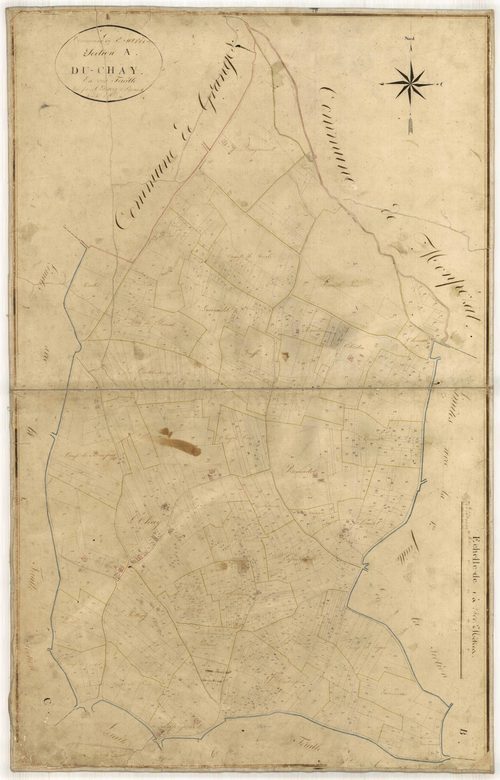 Plan napoléonien-A Le Chay, Saint-Sardos