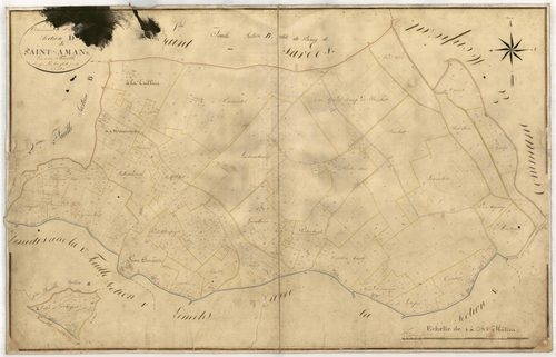 Plan napoléonien-D Saint-Amans, Saint-Sardos