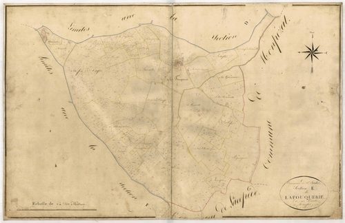 Plan napoléonien-E Lafouquerre, Saint-Sardos