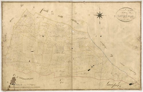 Plan napoléonien-F2 Laportalle, Saint-Sardos