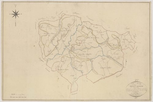 Plan napoléonien, atlas-TA, Saint-Sernin