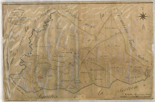 Plan napoléonien-A2 Saint-Sernin, Saint-Sernin