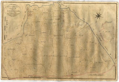 Plan napoléonien-C Vieillefon, Saint-Sernin