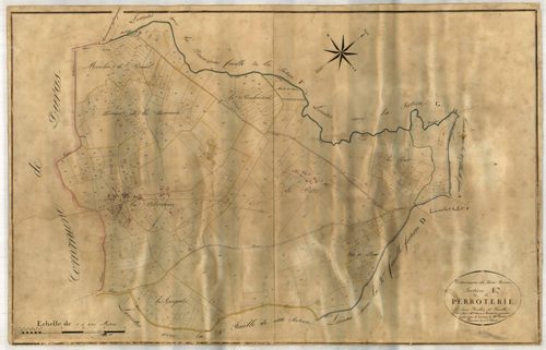 Plan napoléonien-E1 Perroterie, Saint-Sernin