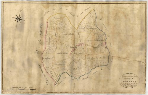 Plan napoléonien-F2 Lubersac, Saint-Sernin