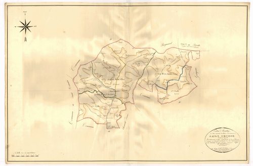 Plan napoléonien, atlas-TA, Saint-Urcisse