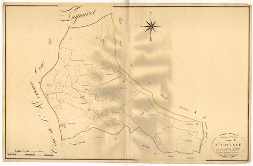 Plan napoléonien, atlas-C1 Saint-Urcisse, Saint-Urcisse