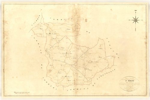 Plan napoléonien-TA, Saint-Vincent-de-Lamontjoie