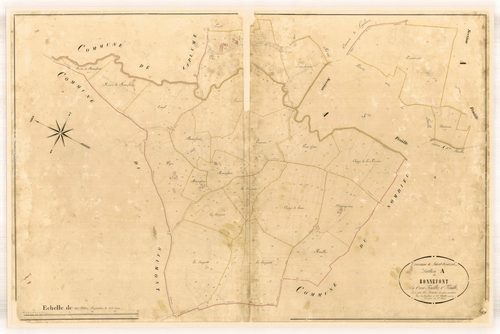 Plan napoléonien-A1 Bonnefont, Saint-Vincent-de-Lamontjoie