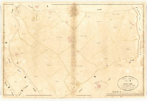 Plan napoléonien-B1 Saint-Lary, Saint-Vincent-de-Lamontjoie