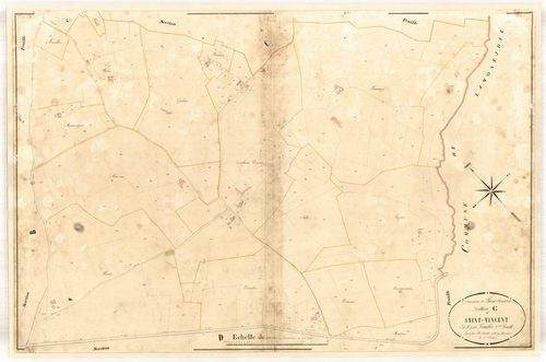 Plan napoléonien-C3 Saint-Vincent, Saint-Vincent-de-Lamontjoie