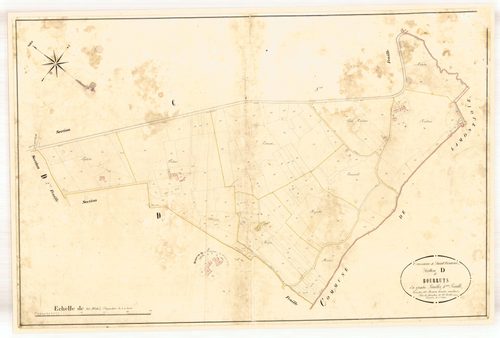 Plan napoléonien-D4 Bourruts, Saint-Vincent-de-Lamontjoie