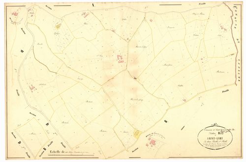 Plan napoléonien, atlas-B1 Saint-Lary, Saint-Vincent-de-Lamontjoie