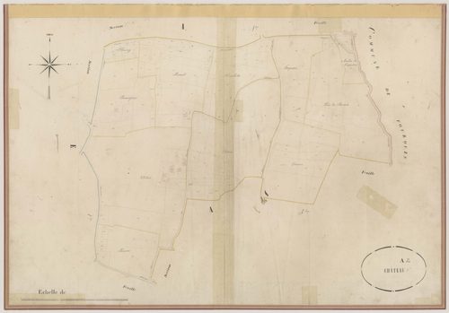 Plan napoléonien-A2 Le Château, Samazan