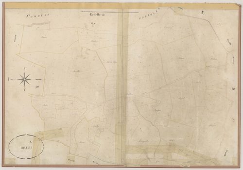 Plan napoléonien-A3 Le Château, Samazan
