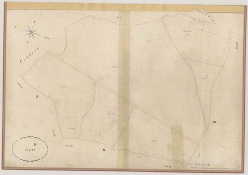 Plan napoléonien-B1 Cantet, Samazan
