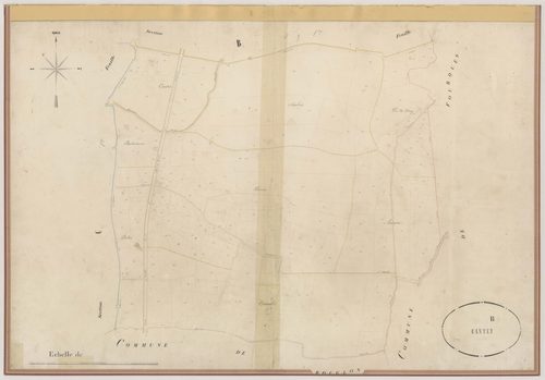Plan napoléonien-B2 Cantet, Samazan