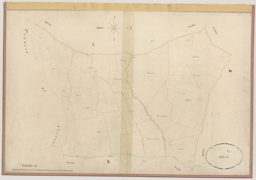 Plan napoléonien-C1 Bergat, Samazan