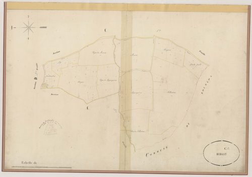 Plan napoléonien-C2 Bergat, Samazan