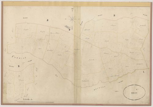 Plan napoléonien-C3 Bergat, Samazan