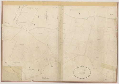 Plan napoléonien-E1 Lasserre, Samazan