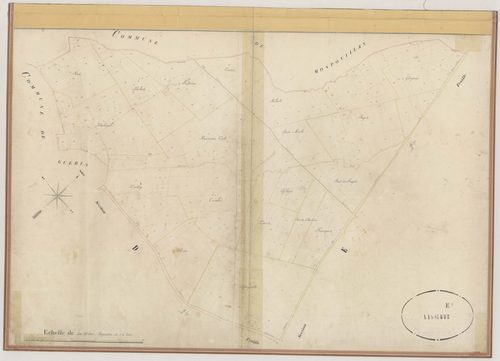 Plan napoléonien-E3 Lasserre, Samazan