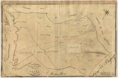 Plan napoléonien-C Blazy, Sauméjan