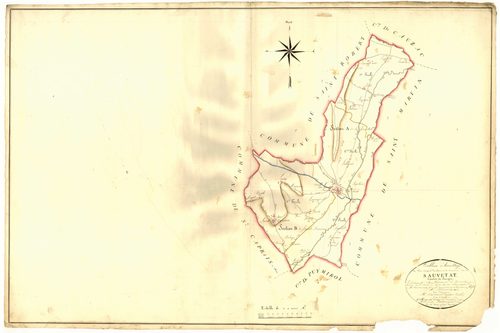 Plan napoléonien, atlas-TA, Sauvetat-de-Savères (La)