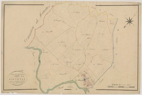 Plan napoléonien, atlas-A2 La Sauvetat, Sauvetat-du-Dropt (La)