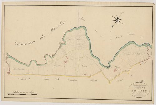 Plan napoléonien, atlas-C1 Boissec, Sauvetat-du-Dropt (La)